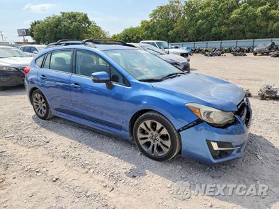 Czwarte zdjęcie samochodu z boku: 2015 SUBARU IMPREZA SPORT VIN:JF1GPAT64F8259428 - miniatura