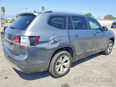 Trzecie zdjęcie samochodu z tyłu: 2018 VOLKSWAGEN ATLAS S VIN:1V2AP2CA1JC594239 - miniatura