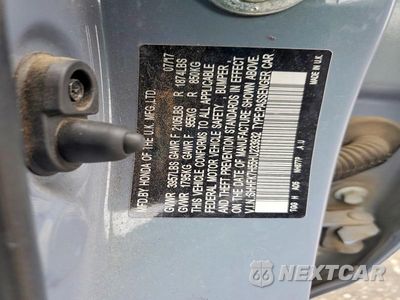 Zdjęcie 12 z 12 samochodu: 2017 HONDA CIVIC EX VIN:SHHFK7H55HU233932 - miniatura