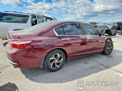 Trzecie zdjęcie samochodu z tyłu: 2017 HONDA ACCORD LX VIN:1HGCR2F37HA266140 - miniatura
