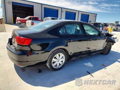 Trzecie zdjęcie samochodu z tyłu: 2014 VOLKSWAGEN JETTA SE VIN:3VWD17AJ8EM221863 - miniatura