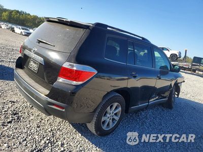 Trzecie zdjęcie samochodu z tyłu: 2013 TOYOTA HIGHLANDER PLUS VIN:5TDZA3EH5DS045894 - miniatura