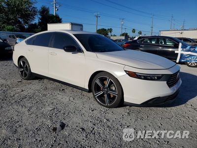 Czwarte zdjęcie samochodu z boku: 2023 HONDA ACCORD HYBRID SPORT VIN:1HGCY2F54PA003509 - miniatura