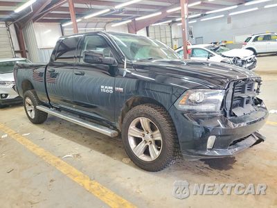 Czwarte zdjęcie samochodu z boku: 2013 RAM 1500 SPORT VIN:1C6RR7UTXDS698385 - miniatura