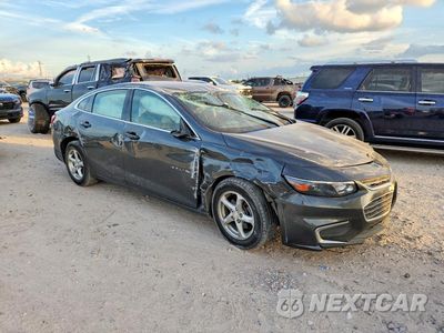 Czwarte zdjęcie samochodu z boku: 2018 CHEVROLET MALIBU LS VIN:1G1ZB5ST4JF211988 - miniatura