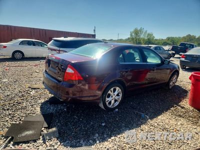 Trzecie zdjęcie samochodu z tyłu: 2012 FORD FUSION SE VIN:3FAHP0HG4CR360852 - miniatura