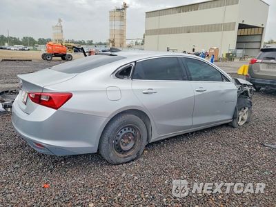 Trzecie zdjęcie samochodu z tyłu: 2017 CHEVROLET MALIBU LS VIN:1G1ZB5ST8HF132690 - miniatura