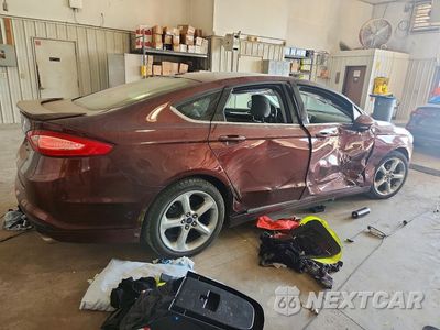 Trzecie zdjęcie samochodu z tyłu: 2016 FORD FUSION S VIN:3FA6P0G79GR238339 - miniatura