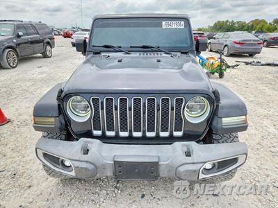 Piąte zdjęcie samochodu w środku: 2020 JEEP WRANGLER UNLIMITED SAHARA VIN:1C4HJXEN3LW177527 - miniatura