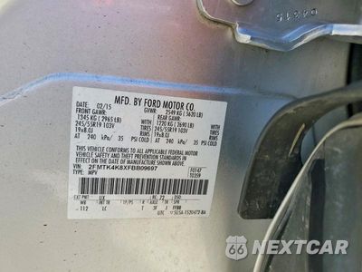 Zdjęcie 14 z 14 samochodu: 2015 FORD EDGE TITANIUM VIN:2FMTK4K8XFBB09697 - miniatura