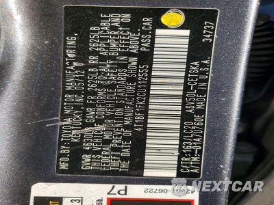 Zdjęcie 12 z 12 samochodu: 2012 TOYOTA CAMRY SE VIN:4T1BF1FK2CU112555 - miniatura