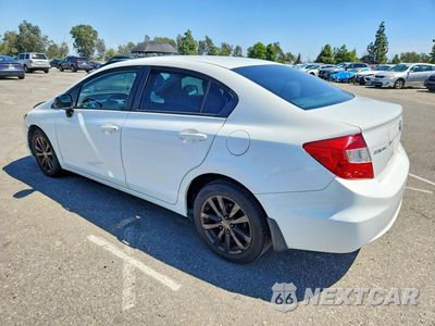 Drugie zdjęcie samochodu z przodu: 2012 HONDA CIVIC EX VIN:2HGFB2F8XCH548697 - miniatura
