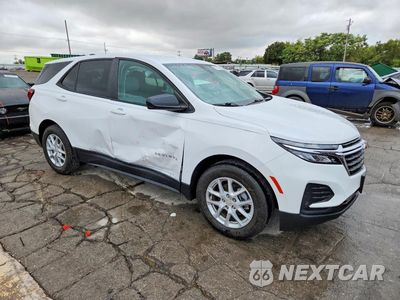 Czwarte zdjęcie samochodu z boku: 2024 CHEVROLET EQUINOX LS VIN:3GNAXHEG8RL153883 - miniatura
