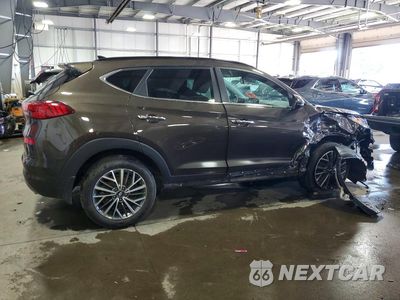 Trzecie zdjęcie samochodu z tyłu: 2019 HYUNDAI TUCSON ULTIMATE VIN:KM8J3CAL3KU915437 - miniatura
