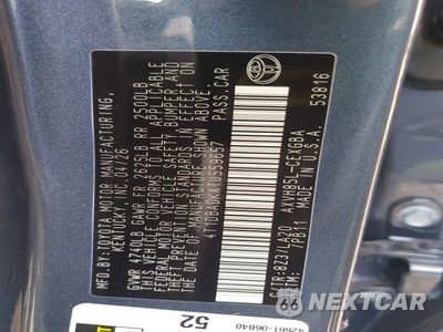 Zdjęcie 12 z 12 samochodu: 2026 TOYOTA CAMRY XLE VIN:4T1DBADKXTU559657 - miniatura