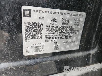 Zdjęcie 14 z 14 samochodu: 2019 GMC TERRAIN SLE VIN:3GKALTEV1KL380316 - miniatura
