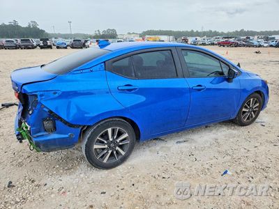 Trzecie zdjęcie samochodu z tyłu: 2021 NISSAN VERSA SV VIN:3N1CN8EV2ML820142 - miniatura