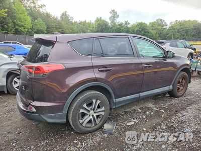 Trzecie zdjęcie samochodu z tyłu: 2018 TOYOTA RAV4 LE VIN:2T3BFREV7JW855825 - miniatura