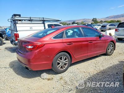 Trzecie zdjęcie samochodu z tyłu: 2016 HYUNDAI SONATA SE VIN:5NPE24AF1GH361650 - miniatura