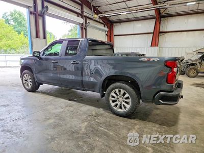Drugie zdjęcie samochodu z przodu: 2021 CHEVROLET SILVERADO K1500 CUSTOM VIN:1GCRYBEK2MZ369126 - miniatura