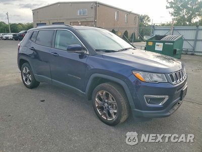 Czwarte zdjęcie samochodu z boku: 2020 JEEP COMPASS LIMITED VIN:3C4NJDCBXLT146372 - miniatura
