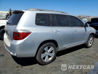 Trzecie zdjęcie samochodu z tyłu: 2008 TOYOTA HIGHLANDER SPORT VIN:JTEES43A982096623 - miniatura