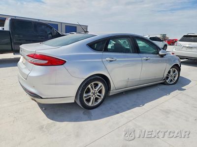 Trzecie zdjęcie samochodu z tyłu: 2018 FORD FUSION SE VIN:3FA6P0H75JR109665 - miniatura