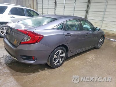 Trzecie zdjęcie samochodu z tyłu: 2019 HONDA CIVIC LX VIN:19XFC2F6XKE032988 - miniatura