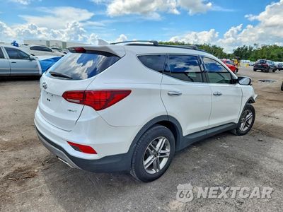 Trzecie zdjęcie samochodu z tyłu: 2018 HYUNDAI SANTA FE SPORT 2.4L VIN:5XYZU3LB8JG554506 - miniatura