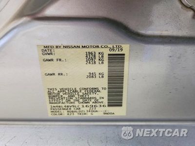 Zdjęcie 13 z 13 samochodu: 2020 NISSAN ALTIMA S VIN:1N4BL4BV9LC169636 - miniatura