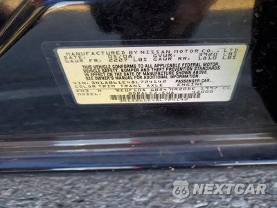Zdjęcie 12 z 12 samochodu: 2008 NISSAN SENTRA 2.0 VIN:3N1AB61E48L724142 - miniatura