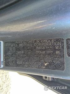 Zdjęcie 12 z 12 samochodu: 2016 KIA FORTE LX VIN:KNAFX4A60G5581316 - miniatura
