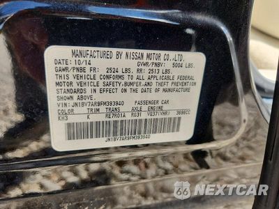 Zdjęcie 13 z 13 samochodu: 2015 INFINITI Q50 SPORT VIN:JN1BV7AR9FM393940 - miniatura