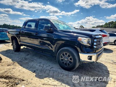Czwarte zdjęcie samochodu z boku: 2021 TOYOTA TUNDRA SR5 VIN:5TFDY5F13MX997855 - miniatura
