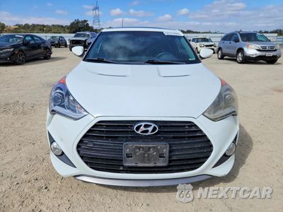 Piąte zdjęcie samochodu w środku: 2013 HYUNDAI VELOSTER TURBO VIN:KMHTC6AE8DU142480 - miniatura