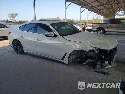 Czwarte zdjęcie samochodu z boku: 2023 BMW I4 EDRIVE 40 VIN:WBY73AW0XPFN63534 - miniatura