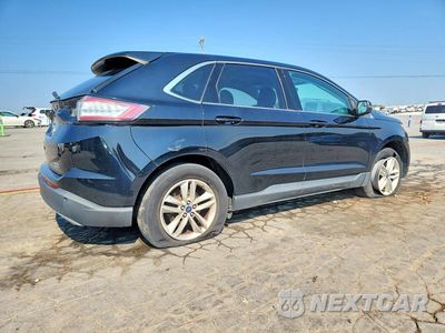 Trzecie zdjęcie samochodu z tyłu: 2018 FORD EDGE SEL VIN:2FMPK4J96JBC40002 - miniatura