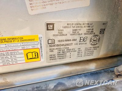 Zdjęcie 12 z 12 samochodu: 2017 BUICK ENCLAVE VIN:5GAKVBKD4HJ296377 - miniatura