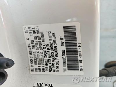 Zdjęcie 14 z 14 samochodu: 2014 HONDA CR-V LX VIN:5J6RM3H33EL040682 - miniatura