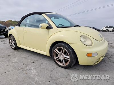 Czwarte zdjęcie samochodu z boku: 2005 VOLKSWAGEN NEW BEETLE GLS VIN:3VWCD31Y25M366776 - miniatura