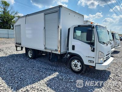 Czwarte zdjęcie samochodu z boku: 2020 ISUZU NRR BOX TRUCK VIN:JALE5W165L7302052 - miniatura