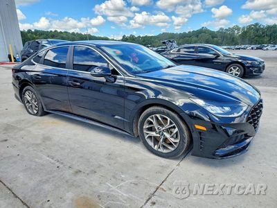 Czwarte zdjęcie samochodu z boku: 2021 HYUNDAI SONATA SEL VIN:KMHL64JA9MA143759 - miniatura