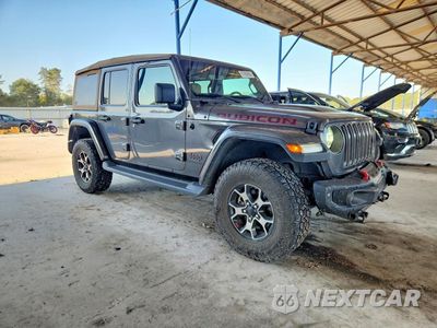 Czwarte zdjęcie samochodu z boku: 2019 JEEP WRANGLER UNLIMITED RUBICON VIN:1C4HJXFG4KW629628 - miniatura
