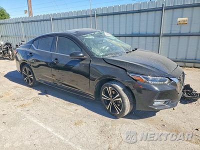 Czwarte zdjęcie samochodu z boku: 2021 NISSAN SENTRA SR VIN:3N1AB8DV3MY204955 - miniatura