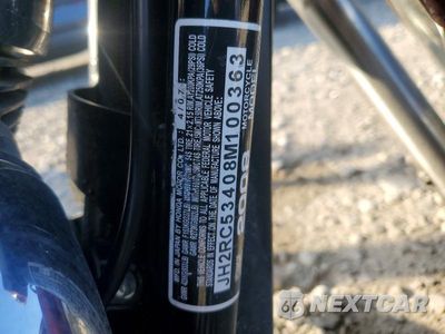 Zdjęcie 9 z 9 samochodu: 2008 HONDA VT750 C2F VIN:JH2RC53408M100363 - miniatura