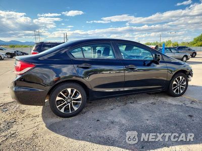 Trzecie zdjęcie samochodu z tyłu: 2015 HONDA CIVIC EX VIN:19XFB2F84FE063681 - miniatura
