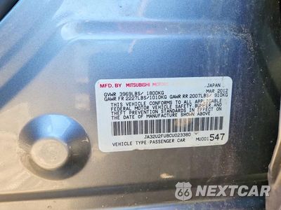 Zdjęcie 12 z 12 samochodu: 2012 MITSUBISHI LANCER ES/ES SPORT VIN:JA32U2FU8CU023380 - miniatura
