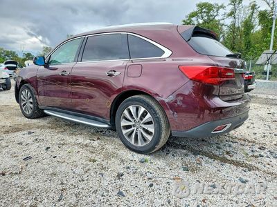Drugie zdjęcie samochodu z przodu: 2015 ACURA MDX TECHNOLOGY VIN:5FRYD4H45FB025216 - miniatura