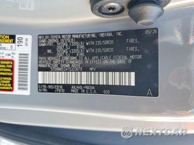 Zdjęcie 14 z 14 samochodu: 2026 TOYOTA SIENNA XSE VIN:5TDXRKEC4TS323679 - miniatura
