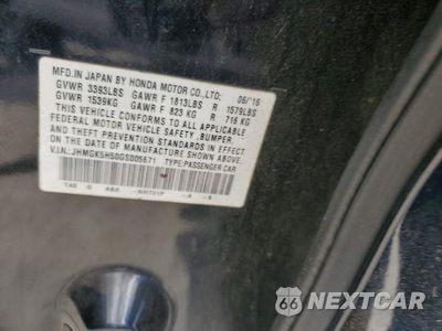 Zdjęcie 13 z 13 samochodu: 2016 HONDA FIT LX VIN:JHMGK5H50GS005671 - miniatura